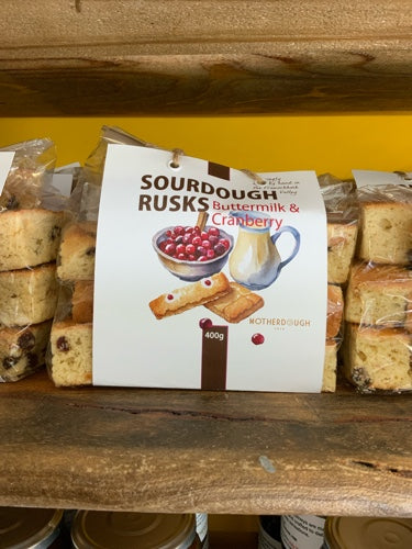 Rusk400g - Buttermilk Cranberry