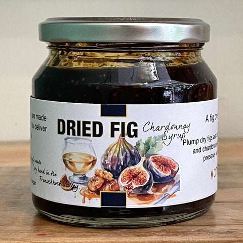 Dried Fig & Chardonnay Syrup