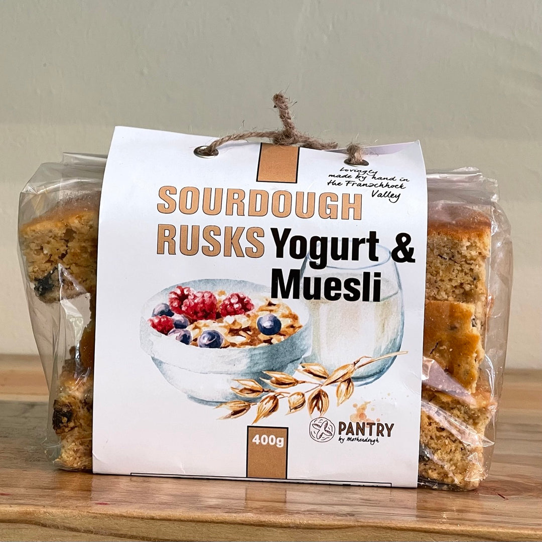 Sourdough Rusks - Yogurt & Muesli