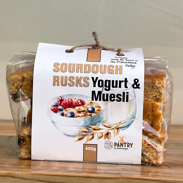 Sourdough Rusks - Yogurt & Muesli