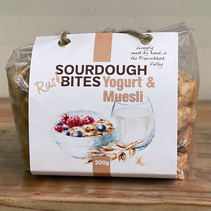 Sourdough Rusk Bites - Yogurt & Muesli