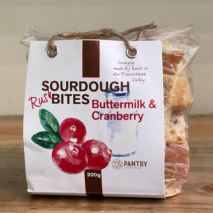 Sourdough Rusk Bites - Buttermilk & Cranberry