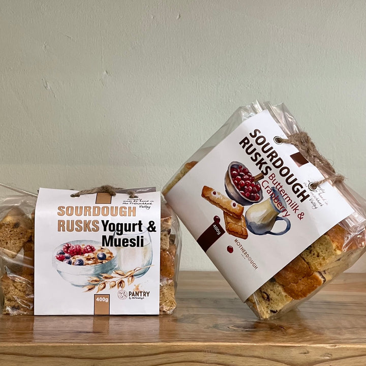 Sourdough Rusks - Yogurt & Muesli