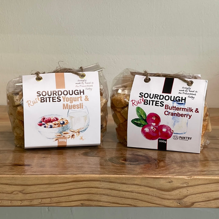 Sourdough Rusk Bites - Yogurt & Muesli