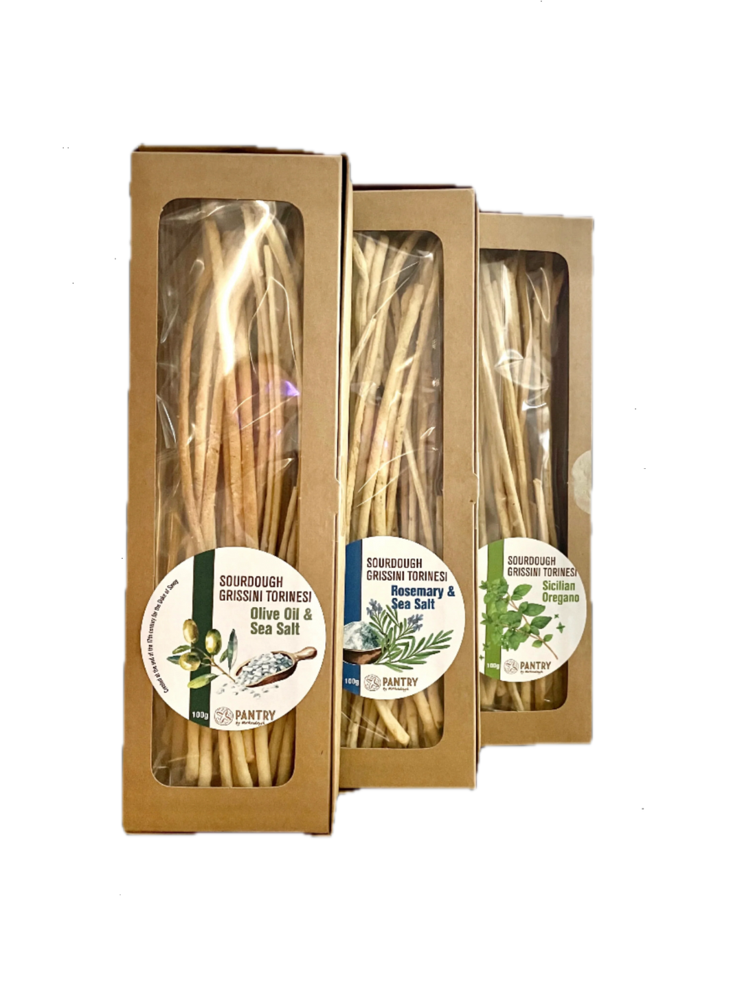 Grissini Torinesi - Rosemary & Sea Salt
