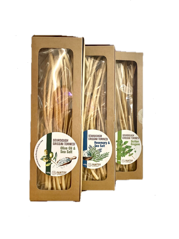 Grissini Torinesi - Rosemary & Sea Salt