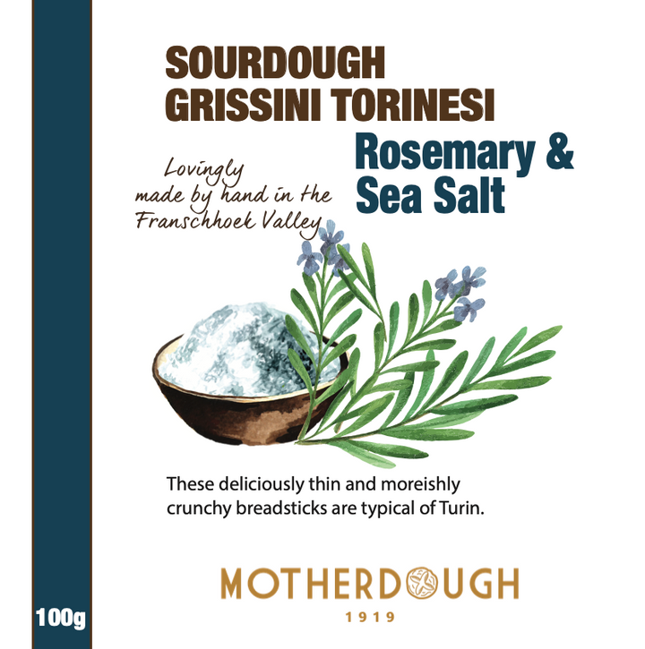 Grissini Torinesi - Rosemary & Sea Salt