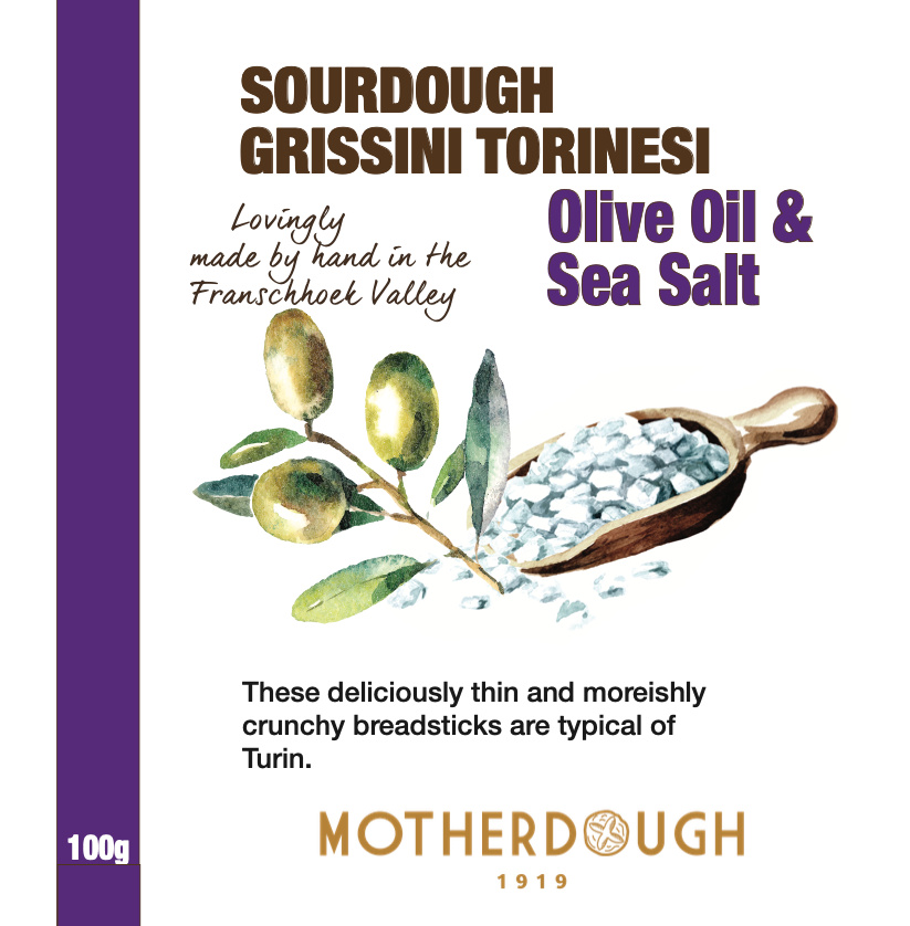 Grissini Torinesi - Rosemary & Sea Salt
