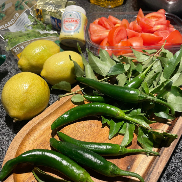 A taste of India Course with flatbreads