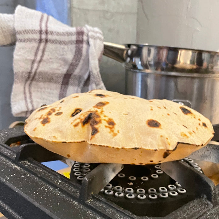 A taste of India Course with flatbreads