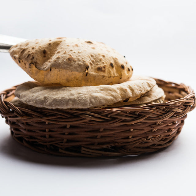 A taste of India Course with flatbreads